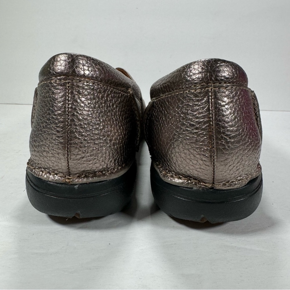 Clarks Un Loop Stride Pebble Metallic Leather Sli… - image 5